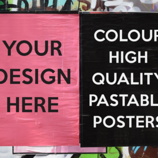 COLOUR HIGH QUALITY PASTABLE POSTERS