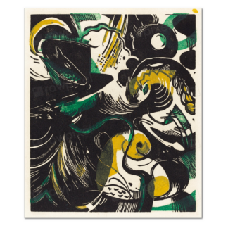 Genesis II (1914) Franz Marc