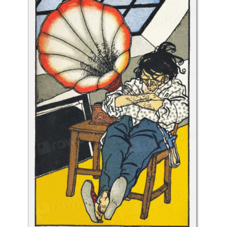 A Beethoven Enthusiast (1911) by Moriz Jung