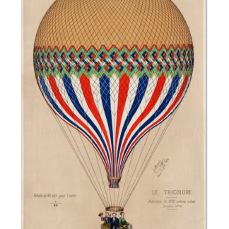 Balloon Ascension in Paris, 1874