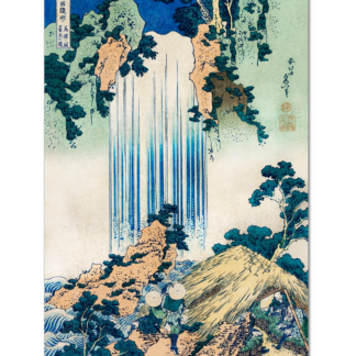 Yoro Waterfall in Mino Province, Katsushika Hokusai