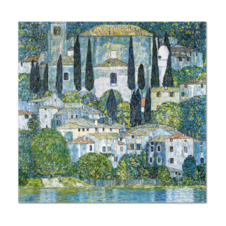 Kirche in Cassone (Gustav Klimt, 1913)