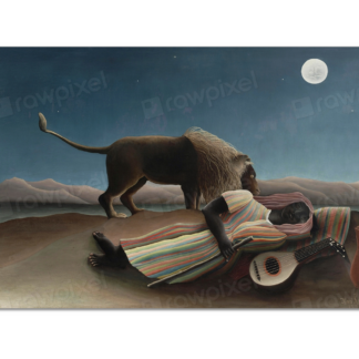 The Sleeping Gypsy (Henri Rousseau, 1897)