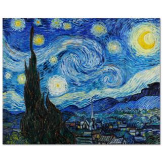 The Starry Night (Van Gogh, 1889)