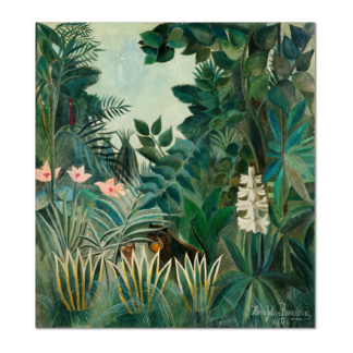 The Equatorial Jungle (Henri Rousseau, 1909)